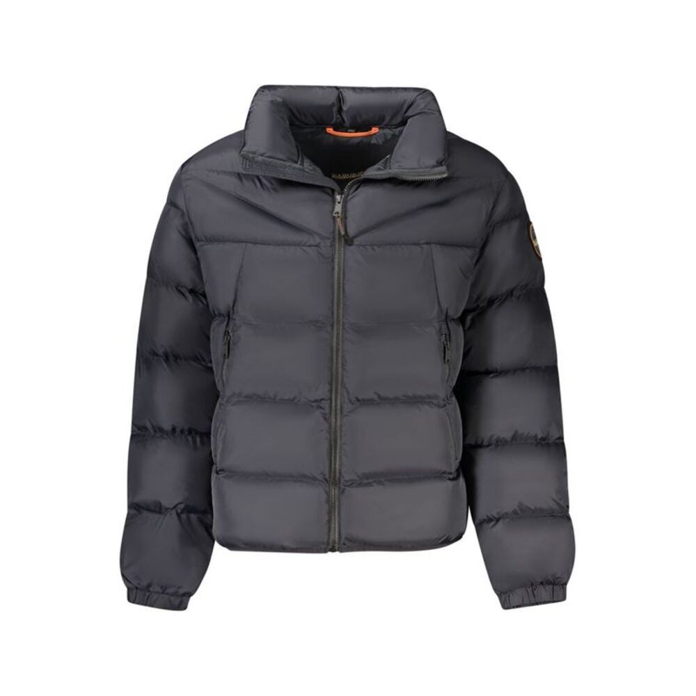 Napapijri Black Polyamide Men's Men's Jacket